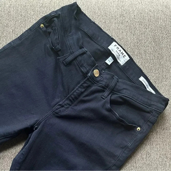 FRAME DENIM Le Skinny de Jeanne Crop Size 28 - Picture 3 of 7